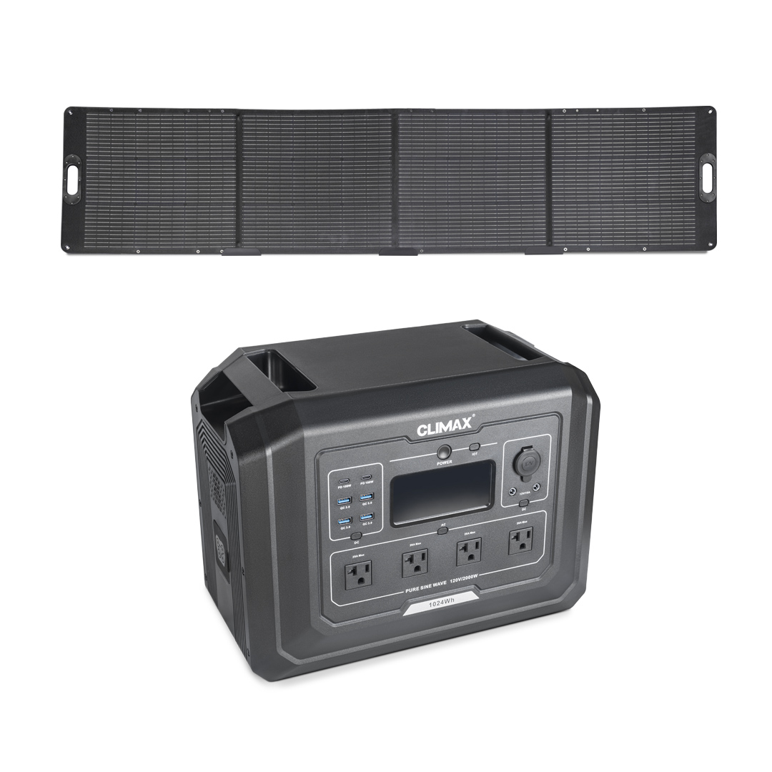 Estacion-de-carga-02 Estación de Carga Solar Portátil 2000W +1 Panel Solar 240W CLIMAX - Image 1