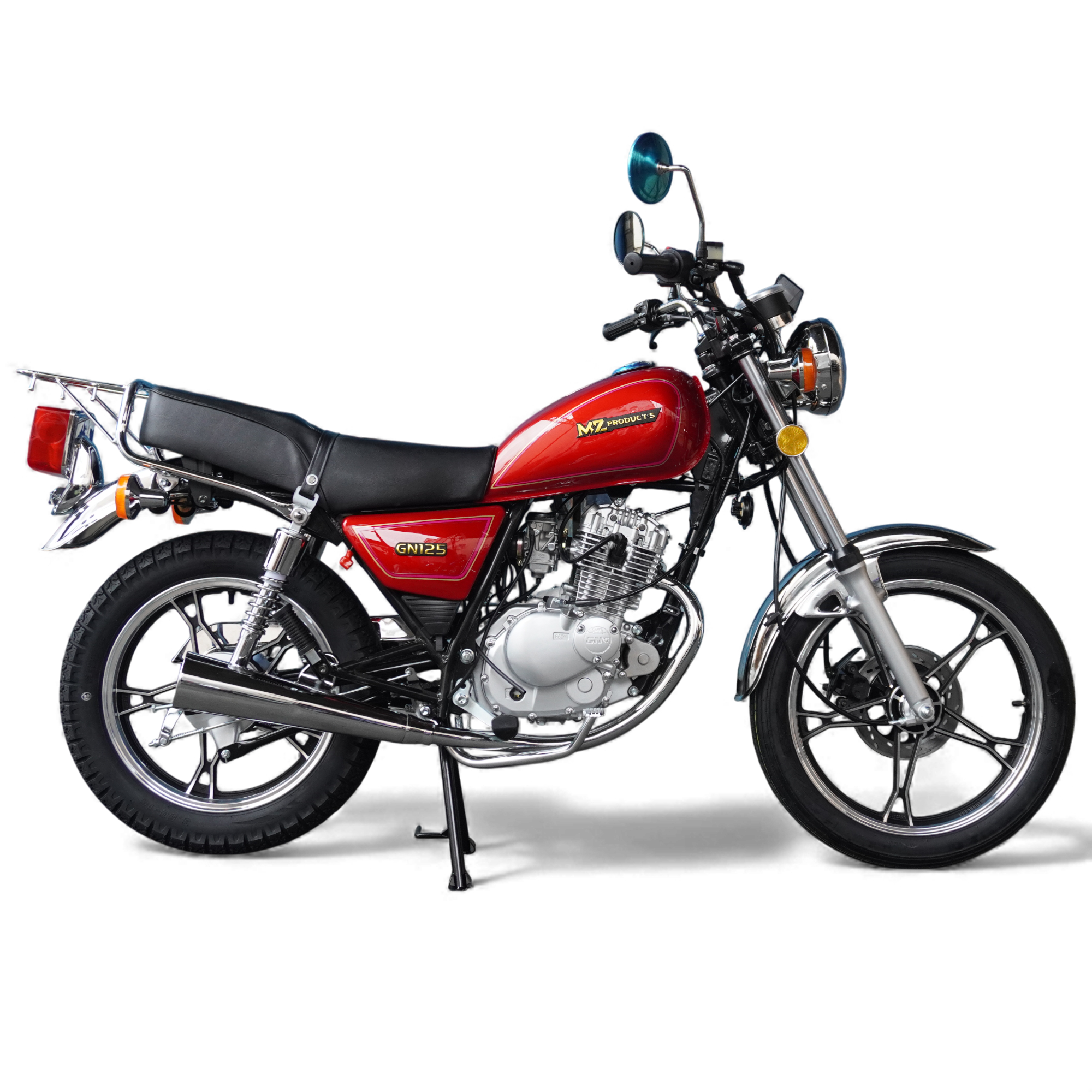 GN 125 ROJA MZ Kit De Moto GN 125 (No incluye Motor, ni Cuadro) - Image 1