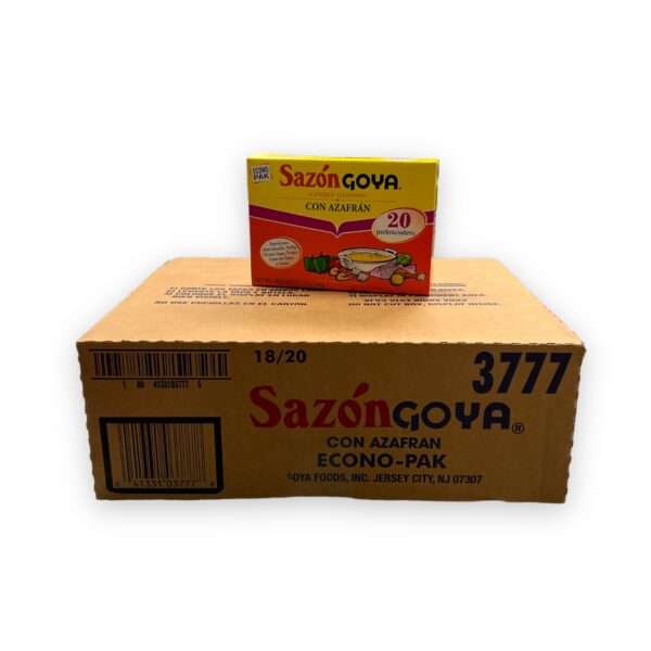 Sazón Goya Con Azafrán (18 Unidades)