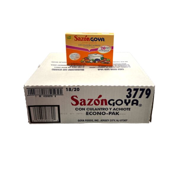 Sazón Goya Con Culantro y Achiote (18 Unidades)