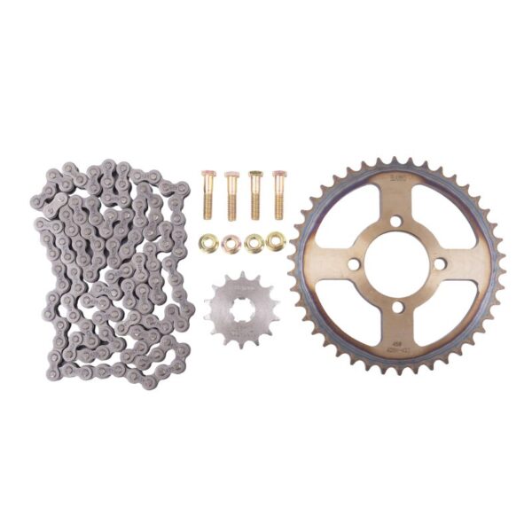 Kit Sprock Cadena y Piñon GN 125 100cc 14/42